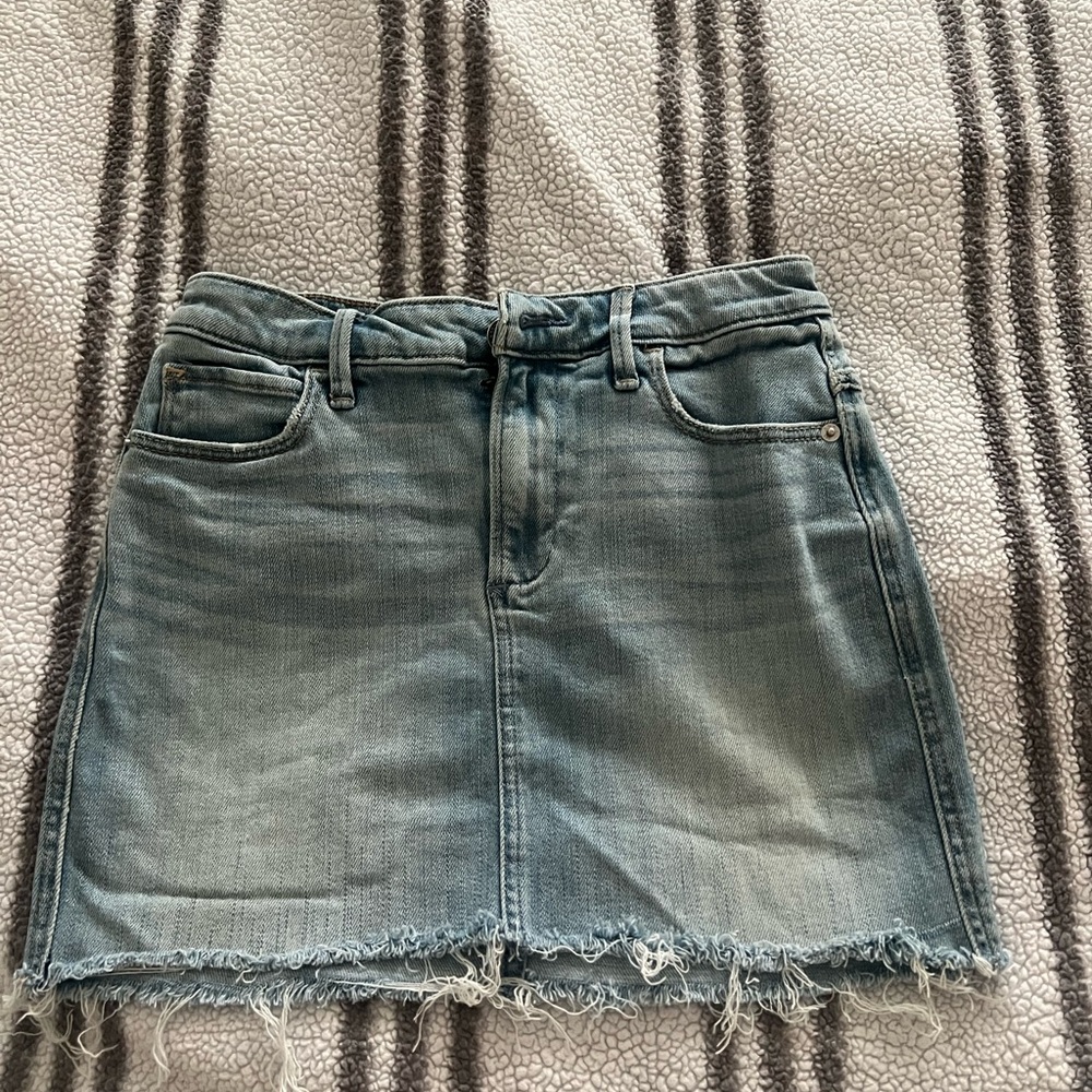 jean skirt